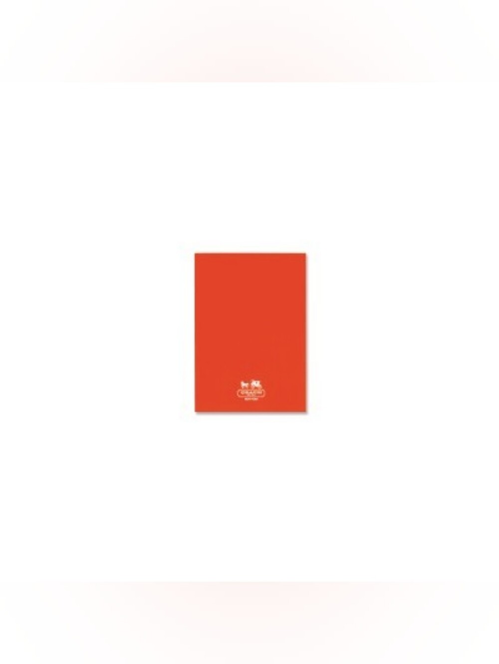Coach Red Signature Notebook & Cover Holder - Picture 4 of 4